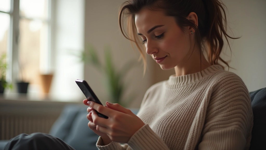 Persona revisando suscripciones en una aplicación móvil mientras toma notas